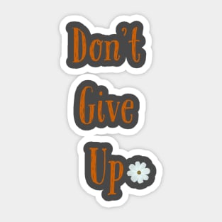 Don't Give Up - Baby-Bodysuit  - Onesies for Babies - Onesie Design Sticker